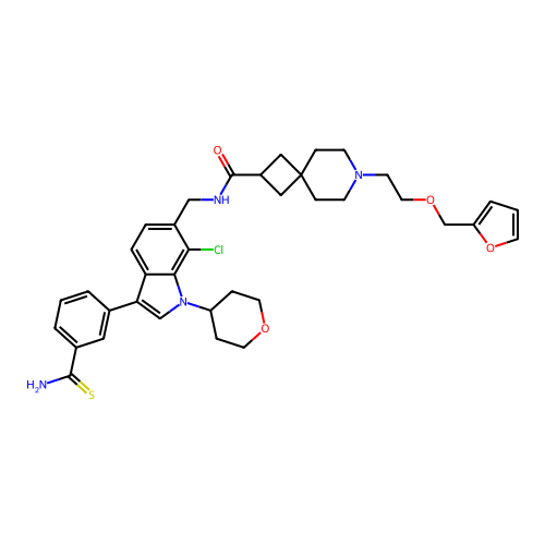 Chemical structure of BindingDB Monomer ID 50655925