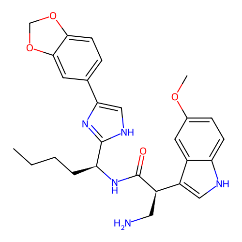 Chemical structure of BindingDB Monomer ID 50657161