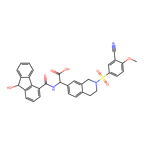 Chemical structure of BindingDB Monomer ID 50657255