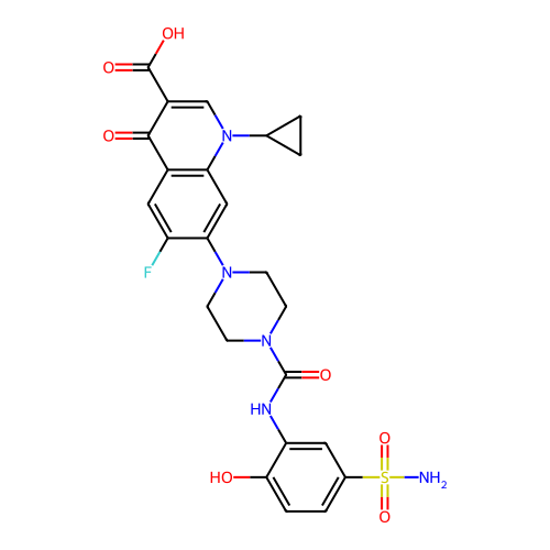 Chemical structure of BindingDB Monomer ID 50657541
