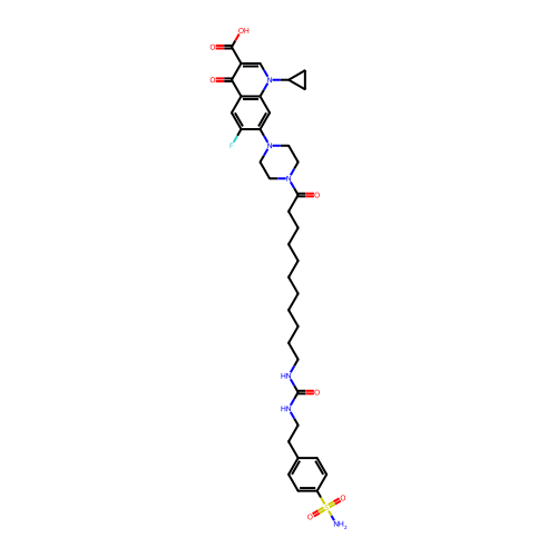 Chemical structure of BindingDB Monomer ID 50657558