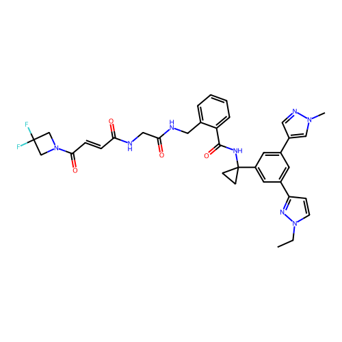 Chemical structure of BindingDB Monomer ID 50657722
