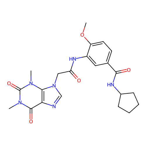 Chemical structure of BindingDB Monomer ID 50658375