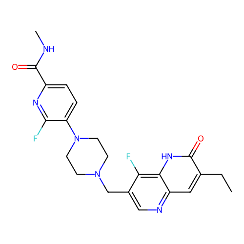 Chemical structure of BindingDB Monomer ID 50658424