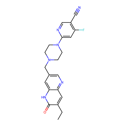 Chemical structure of BindingDB Monomer ID 50658430