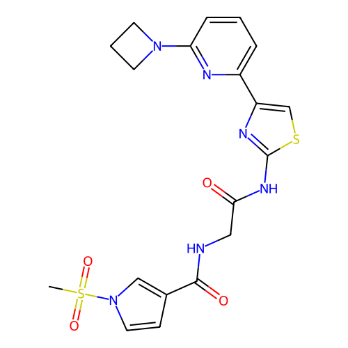 Chemical structure of BindingDB Monomer ID 50658495