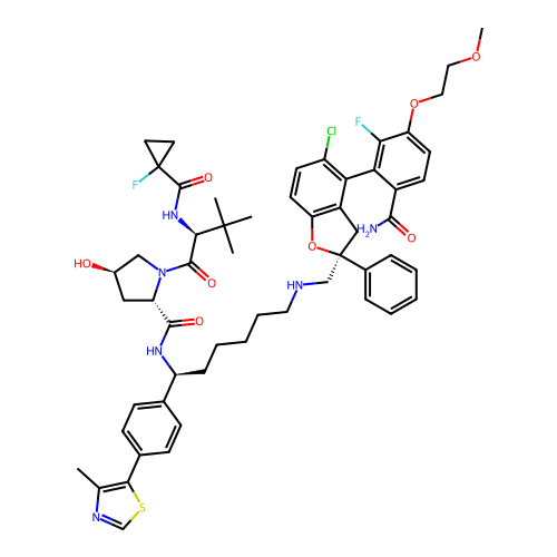Chemical structure of BindingDB Monomer ID 50659240