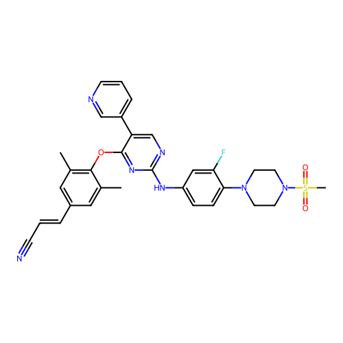 Chemical structure of BindingDB Monomer ID 50660541