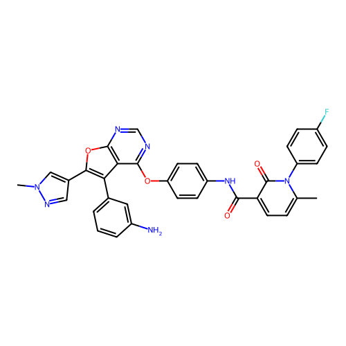 Chemical structure of BindingDB Monomer ID 50661245