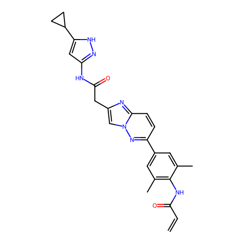 Chemical structure of BindingDB Monomer ID 50661684