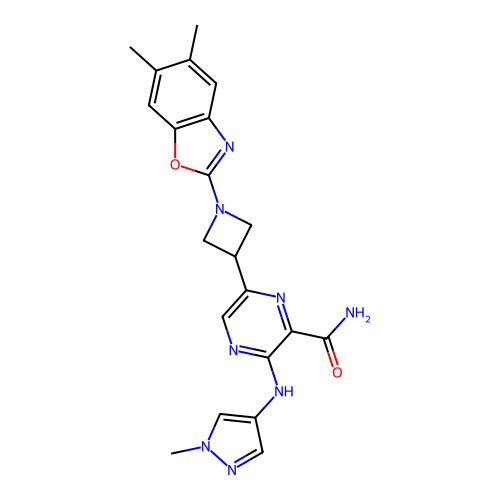 Chemical structure of BindingDB Monomer ID 50662873