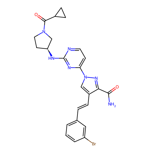 Chemical structure of BindingDB Monomer ID 50663182