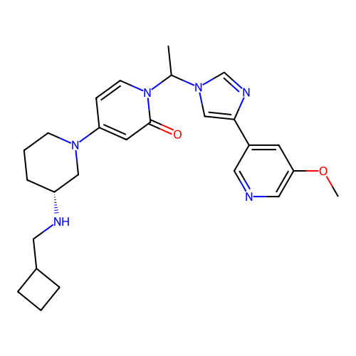 Chemical structure of BindingDB Monomer ID 50663517