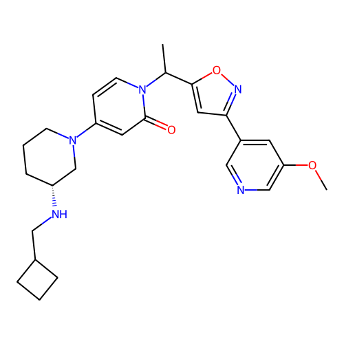 Chemical structure of BindingDB Monomer ID 50663526