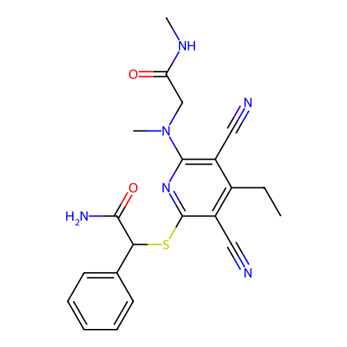 Chemical structure of BindingDB Monomer ID 50663605