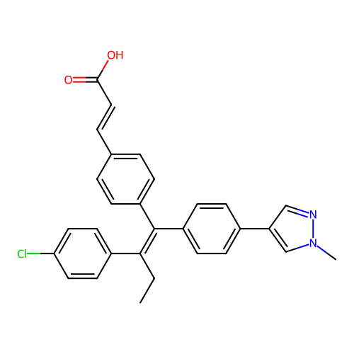 Chemical structure of BindingDB Monomer ID 50664254