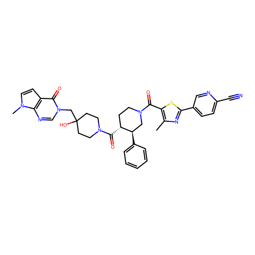 Chemical structure of BindingDB Monomer ID 50664442