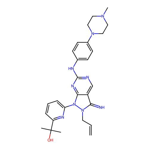 Chemical structure of BindingDB Monomer ID 50665476