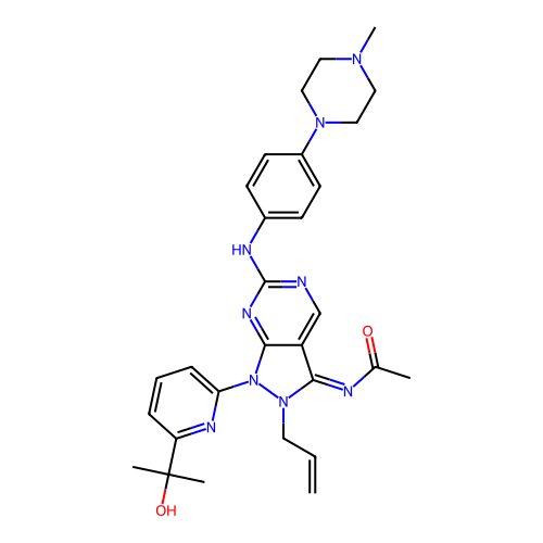 Chemical structure of BindingDB Monomer ID 50665477