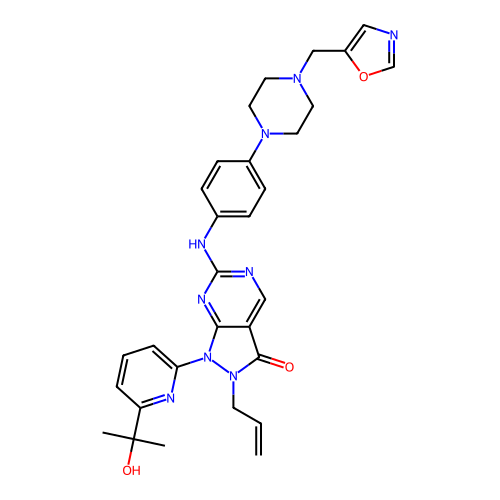 Chemical structure of BindingDB Monomer ID 50665499