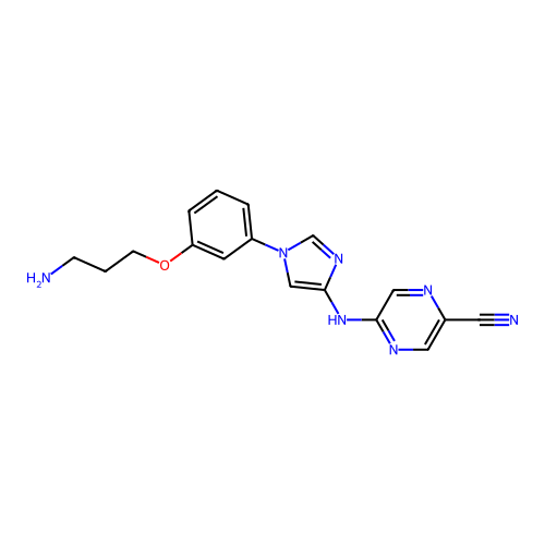 Chemical structure of BindingDB Monomer ID 50667684
