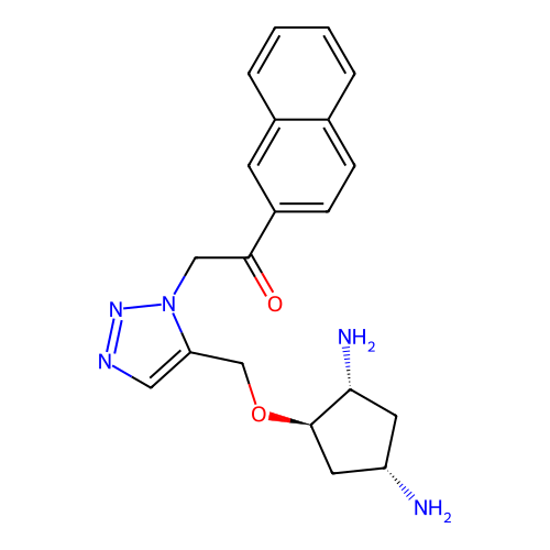 Chemical structure of BindingDB Monomer ID 50668611