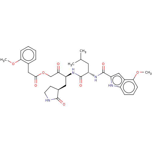 Chemical structure of BindingDB Monomer ID 510010