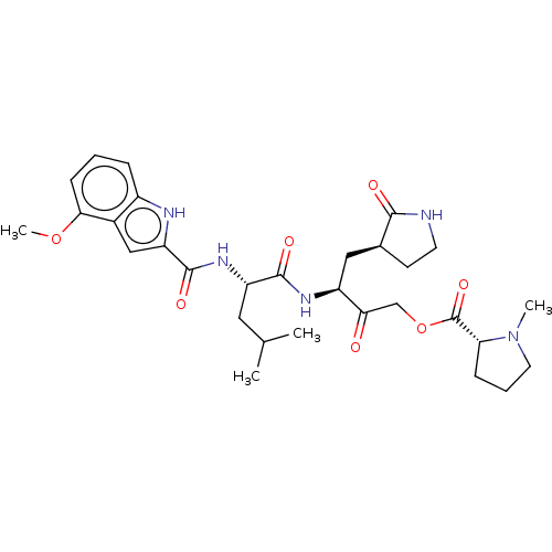 Chemical structure of BindingDB Monomer ID 510019