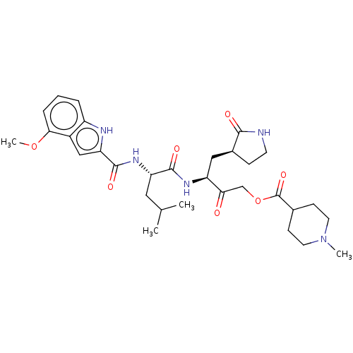 Chemical structure of BindingDB Monomer ID 510021