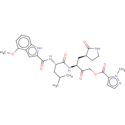 Chemical structure of BindingDB Monomer ID 510027