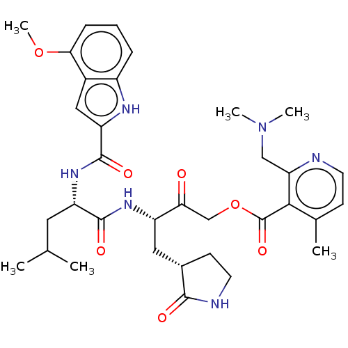 Chemical structure of BindingDB Monomer ID 510035