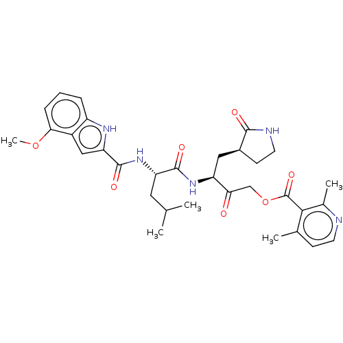 Chemical structure of BindingDB Monomer ID 510036