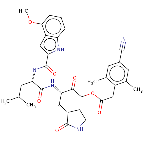 Chemical structure of BindingDB Monomer ID 510038