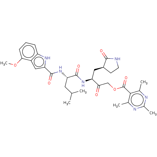 Chemical structure of BindingDB Monomer ID 510042