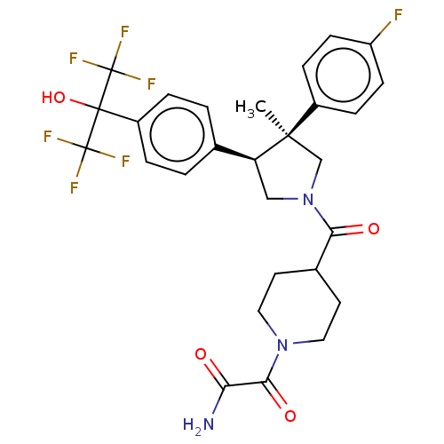 Chemical structure of BindingDB Monomer ID 510668