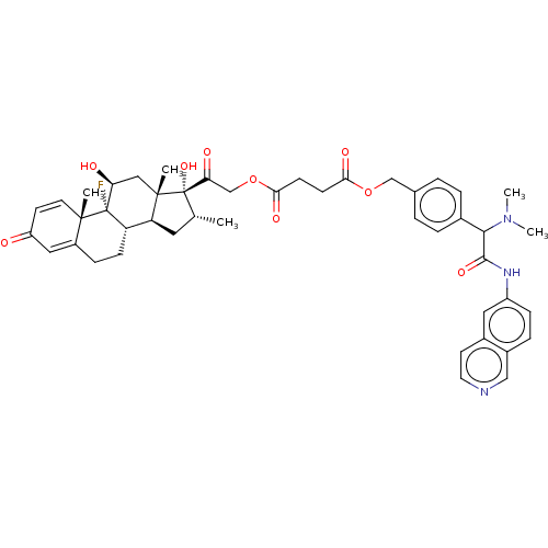 Chemical structure of BindingDB Monomer ID 511472