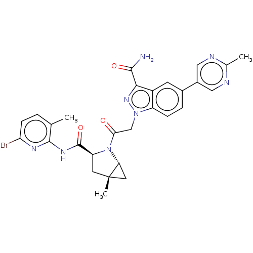 Chemical structure of BindingDB Monomer ID 511747