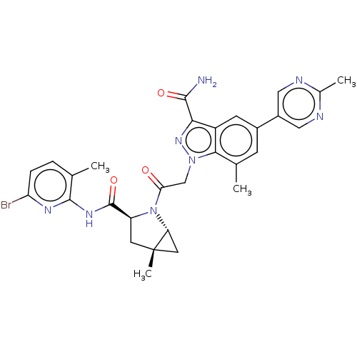 Chemical structure of BindingDB Monomer ID 511749