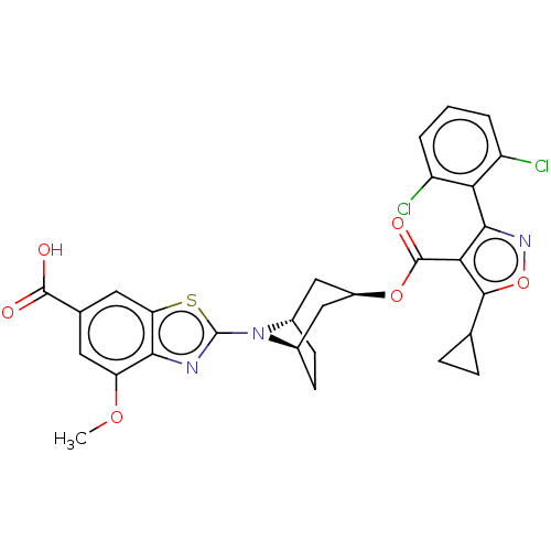 Chemical structure of BindingDB Monomer ID 513453