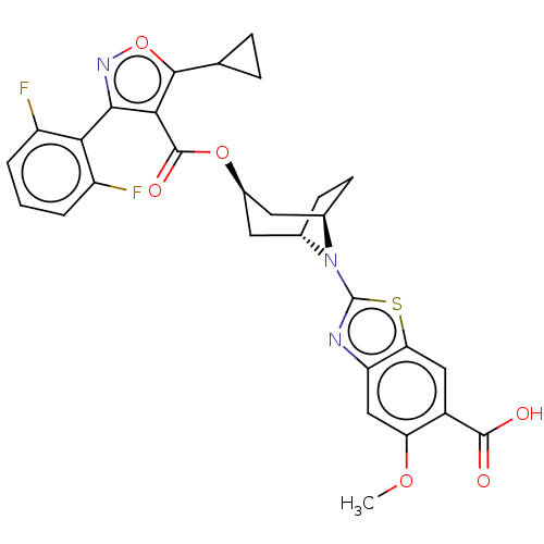 Chemical structure of BindingDB Monomer ID 513463