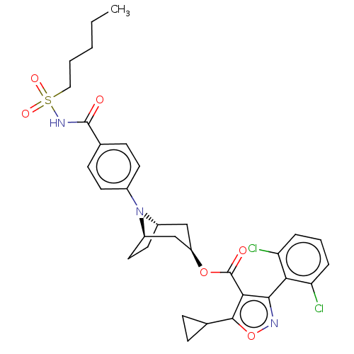 Chemical structure of BindingDB Monomer ID 513500