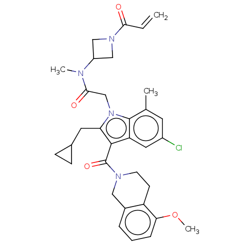 Chemical structure of BindingDB Monomer ID 515909