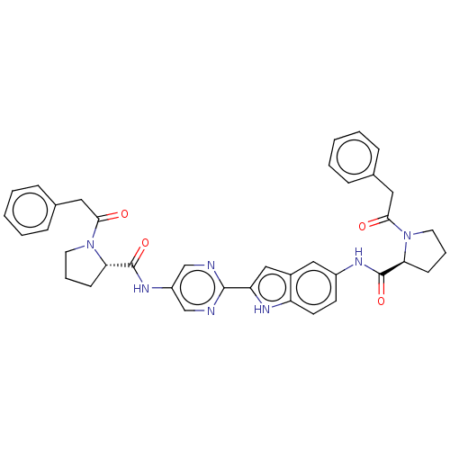 Chemical structure of BindingDB Monomer ID 516545