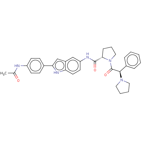 Chemical structure of BindingDB Monomer ID 516548