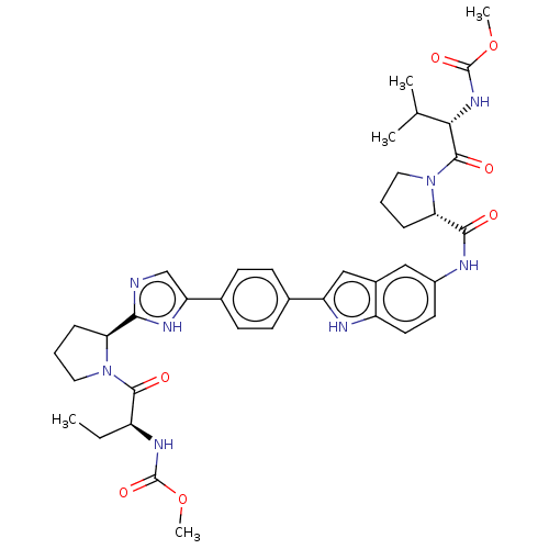 Chemical structure of BindingDB Monomer ID 516562