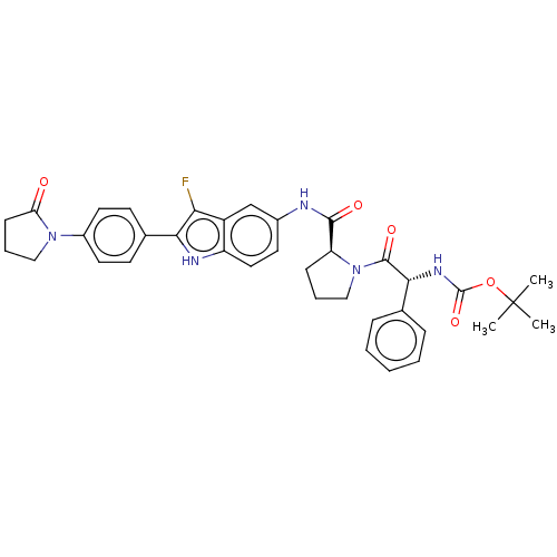 Chemical structure of BindingDB Monomer ID 516569