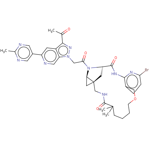 Chemical structure of BindingDB Monomer ID 516708