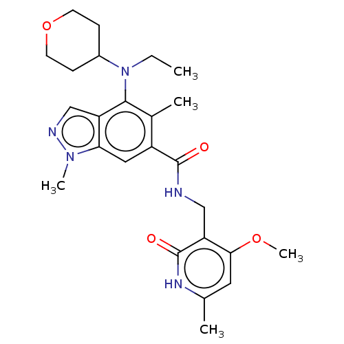 Chemical structure of BindingDB Monomer ID 516830