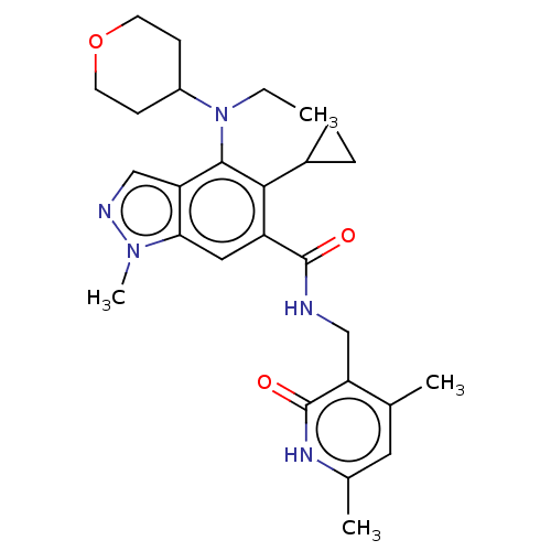 Chemical structure of BindingDB Monomer ID 516857