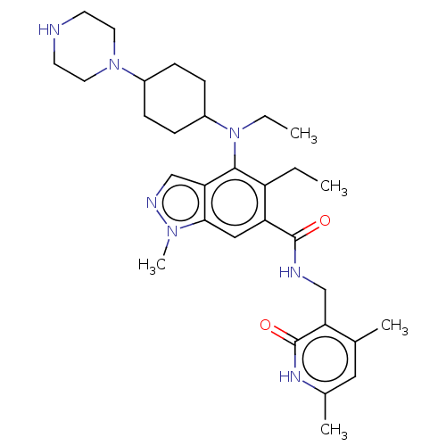 Chemical structure of BindingDB Monomer ID 516858